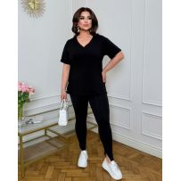 Футболка чорна №596478