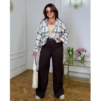 Штани шоколад №597385