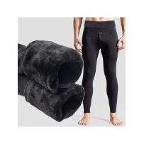 Чоловічі безшовні лосини (гамаші) на хутрі  №591934