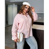 Стильний сорочка с жемчужинами №594955