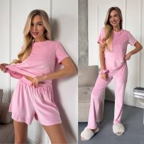 Костюм 4-ка (Штани, шорти, футболка, резинка для волосся) №595063