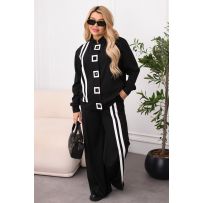 Стильний брючний костюм №595353