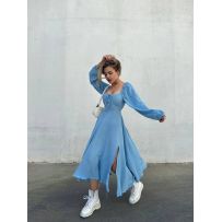 Муслінова сукня в блакитному кольорі №595379