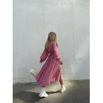 Муслінова сукня в кольорі пильна троянда №595383