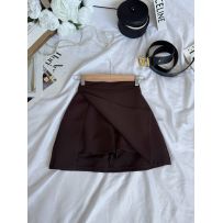 Спідниця-шорти шоколадний колір №595401