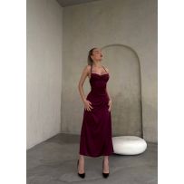 Сукня марсала яка зведе всіх з розуму №595409