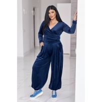 Неймовірно ультрамодний шикарний костюм Аладін синій №595521