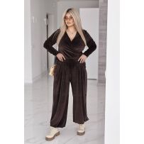 Неймовірно ультрамодний шикарний костюм Аладін шоколадний №595523