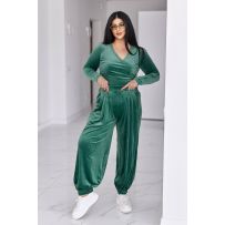 Неймовірно ультрамодний шикарний костюм Аладін зелений №595524