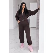 Неймовірно  стильний костюм шоколад №595530