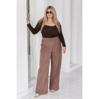 Неймовірно стильні штани капучино №595537