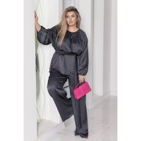 Трендовий костюм графіт №595579