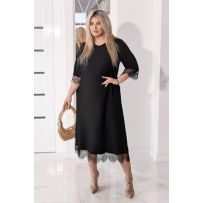 Шовкова сукня чорна №595584