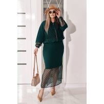 Костюм (бомбер+сукня) пляшка №595588