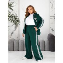 Костюм спорт с штанами паллацо пляшка №595591