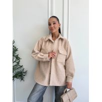 Сорочка бежевий №595625