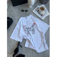 Біла Трендова футболка унісекс №595668