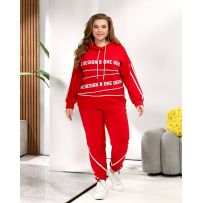 Прогулянковий костюм червоний №595709