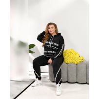 Прогулянковий костюм чорний №595710