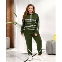 Прогулянковий костюм хакі №595712