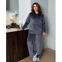 Жіночий костюм графіт №595750