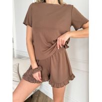 Домашній костюм мокко №595779