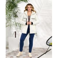 Весняна куртка молочна №595966