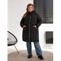 Куртка весна-осінь чорний №595976