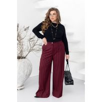 Класичні брюки бордо №595994