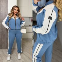 Спортивний костюм блакитний №596058