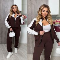 Спортивний костюм шоколад №596061