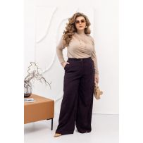 Брюки шоколадні №596066