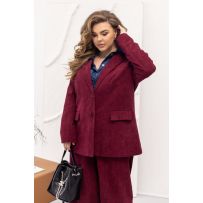 Піджак бордо №596069