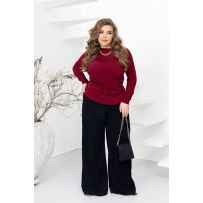 Лонгслів бордо №596082