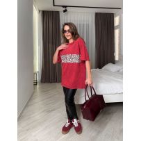 Футболка в стилі оверсайз №596102