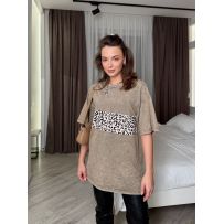 Футболка в стилі оверсайз №596103