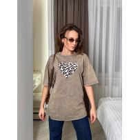 Футболка в стилі оверсайз №596108