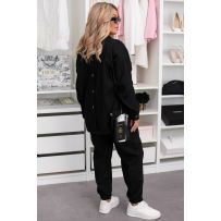 Костюм двійка чорний №596115