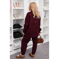 Костюм двійка бордо №596117