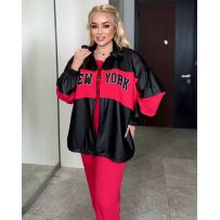 Спортивний стильний костюм -трійка №596124