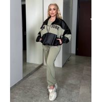 Спортивний стильний костюм -трійка №596127