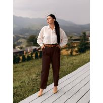 Джинси baggy шоколад №596146