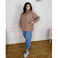 Ветрівка без підкладки капучино №596236