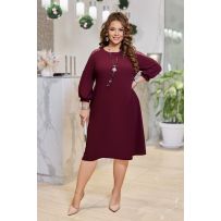 Сукня бордо №596269