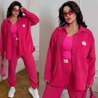 Стильний костюм малина №596282