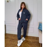 Спортивний костюм графіт №596295