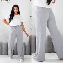 Крутезні трикотажні штани меланж №596318