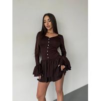 Сукня шоколад №596319