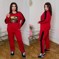 Костюм червоний №596340