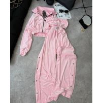 Костюм трійка рожевий №596363